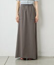 【セットアップ対応】カットストレートスカート