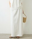 【セットアップ対応】カットストレートスカート