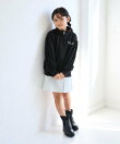 【KIDS/キッズ】【FILA/フィラ別注】ラインストーンジップパーカー