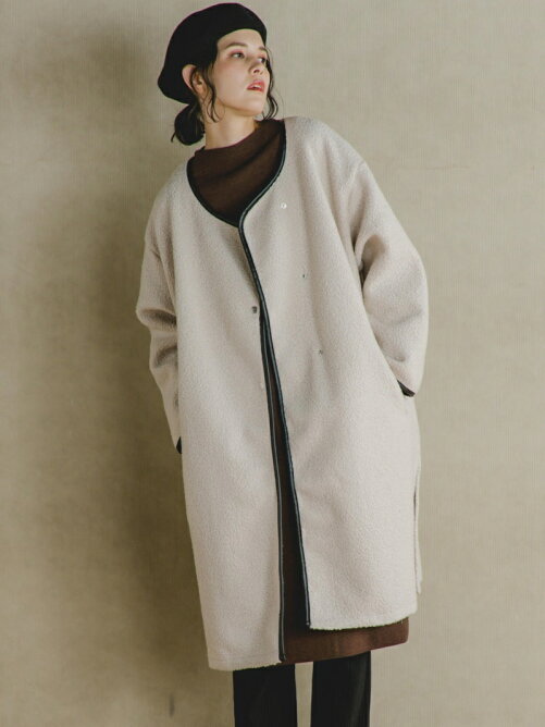 Mayson Grey Socolla ボアロングコート Rakuten Fashion 楽天