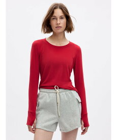 【SALE／40%OFF】GAP (W)GapFit ブリーズ Tシャツ ギャップ トップス カットソー・Tシャツ ブラック グレー カーキ ホワイト レッド