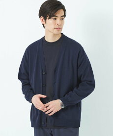 【SALE／70%OFF】UNITED ARROWS green label relaxing スビンHT テンジク Vネック カーディガン ユナイテッドアローズ アウトレット トップス カーディガン ネイビー ベージュ グリーン