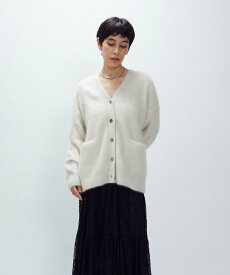1er Arrondissement 【リニューアル】FOXカシミアカーディガン プルミエアロンディスモン トップス ニット ピンク ブラック ベージュ【送料無料】