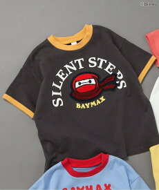 【SALE／30%OFF】BREEZE 【ディズニー】 ベイマックス/Tシャツ エフオーオンラインストア トップス カットソー・Tシャツ オレンジ ホワイト ブルー イエロー グレー