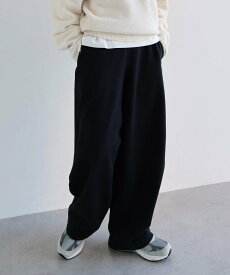 【SALE／25%OFF】ANME 裏起毛 スウェット コクーン パンツ ANME アンメ アンドミー パンツ その他のパンツ ブラウン ブラック【送料無料】