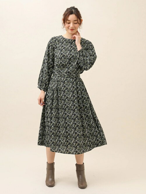 Green Parks フラワーウエストマークワンピース Rakuten Fashion 楽天ファッション 旧楽天ブランドアベニュー Ad1372