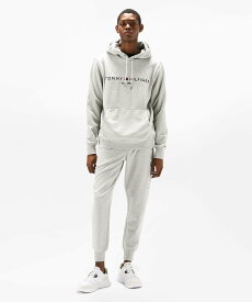 TOMMY HILFIGER ベーシックロゴスウェットパンツ トミーヒルフィガー パンツ ジャージ・スウェットパンツ ネイビー グレー【送料無料】