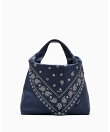 BANDANA LEATHER SACK BAG