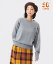 【別注】LACOSTE for BEAMS BOY / クルー ネック ニット