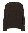 【別注】LACOSTE for BEAMS BOY / クルー ネック ニット