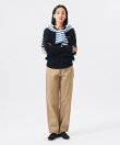 【別注】LACOSTE for BEAMS BOY / クルー ネック ニット