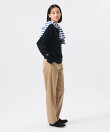 【別注】LACOSTE for BEAMS BOY / クルー ネック ニット