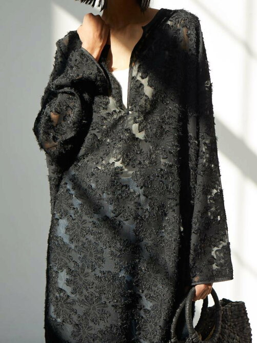Brown Street シアーフラワーカフタンワンピース Rakuten Fashion 楽天ファッション 旧楽天ブランドアベニュー Cy6373