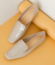 RODE SKO 『MADE IN JAPAN』スクエアトゥプチメタルローファー ロデスコ シューズ・靴 ローファー ブラウン ブラック グレー ホワイト【送料無料】