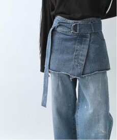 【SALE／40%OFF】JEANASIS (W)2WAYデニムベルト ジーナシス ファッション雑貨 ベルト ブラック ブルー