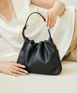 gemeil 【本革/軽量230g】レザーワンハンドルバッグ (CE-1014) ジェムイル バッグ ショルダーバッグ ホワ…