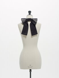 FETICO 【by R 限定品】SHEER RIBBON BARRETE フェティコ ヘアアクセサリー バレッタ・ヘアクリップ・ヘアピン ブラック【送料無料】