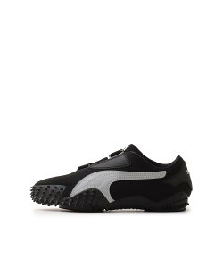 PUMA PUMA MOSTRO OG PUMA BLACK-PUMA SILVER �A�g���X �V���[�Y�E�C �X�j�[�J�[ �u���b�N�y���������z