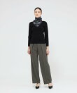 2WAYストレッチウール ストレートパンツ