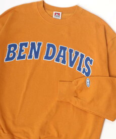 【SALE／14%OFF】BEN DAVIS BEN DAVIS トレーナー メンズ スウェット スエット カレッジ ラザル トップス スウェット・トレーナー オレンジ グレー ベージュ グリーン ブルー【送料無料】