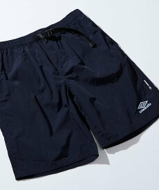 UMBRO 別注 One Point Logo Nylon Shorts フリークスストア パンツ その他のパンツ ブラック グリーン ネイビー【送料無料】