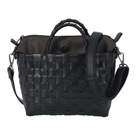 Handed By Handed By ショルダーバッグ DASH レディース かごバッグ シゼム バッグ ショルダーバッグ ブラック グレー【送料無料】