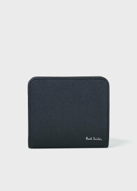 Paul Smith ブライトストライププラー 2つ折り財布 ポール・スミス 財布・ポーチ・ケース 財布 グリーン ネイビー ブラック【送料無料】