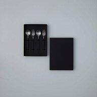 Cutipol 【公式】 クチポール ゴア デザート4本セット(ブラックボックス) クチポール 食器・調理器具・キ…