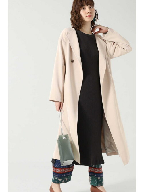 Rose Bud ノーカラーコート Rakuten Fashion 楽天ファッション 旧楽天ブランドアベニュー Ad0375