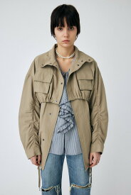 【SALE／30%OFF】MOUSSY MILITARY BOLERO & ベスト マウジー ジャケット・アウター その他のジャケット・アウター ホワイト ブラック カーキ【送料無料】