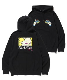 【SALE／50%OFF】XLARGE MARRIAGE BLUE PULLOVER HOODED SWEAT パーカー XLARGE エクストララージ トップス パーカー・フーディー ブラック オレンジ ホワイト【送料無料】