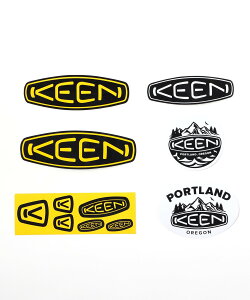 KEEN UNISEX KEEN STICKER PACK ���j�Z�b�N�X �L�[�� �X�e�b�J�[ �p�b�N �L�[�� ���[�� �X�e�b�J�[�E�V�[���E�e�[�v