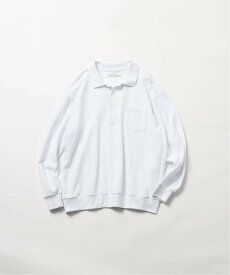 JOURNAL STANDARD 【FOLL / フォル】new authentic polo shirt l/s ジャーナル スタンダード トップス ポロシャツ ネイビー ホワイト【送料無料】
