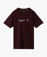 【SALE／46%OFF】agnes b. HOMME メンズ ロゴ プリント 半袖 Tシャツ "Brando" アニエスベー トップス カ…