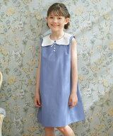 【SALE／30%OFF】組曲 KIDS 【150-160cm】カーブカラー ワンピース クミキョク ワンピース・ドレス ワン…