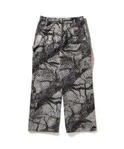 A BATHING APE TREE EDGE CAMO RELAXED FIT WORK PANTS �A �x�C�V���O �G�C�v �p���c ���̑��̃p���c �z���C�g �u���E���y���������z