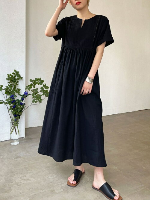 Shelly Island Shellyisland スキッパーコットンロングワンピース Rakuten Fashion 楽天ファッション 旧楽天ブランドアベニュー Df7376