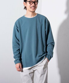 GLOSTER 【限定展開】【GLOSTER/グロスター】フェイクレイヤード長袖Tシャツ ロンT フレディ アンド グロスター トップス カットソー・Tシャツ ネイビー ホワイト グリーン ブラック【送料無料】