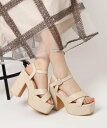【SALE／10%OFF】ESPERANZA 【ラク盛り/サンダル】リピーター続出/脚長美脚 ラク盛り厚底サンダル エスペランサ シューズ・靴 サンダル グレー ピンク ブラック ホワイト ブルー【送料無料】
