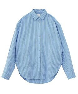 �ySALE�^50%OFF�zROSE BUD SHOULDER PAD BIG SHIRTS ���[�Y�o�b�h �g�b�v�X �V���c�E�u���E�X �u���[ �z���C�g�y���������z