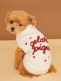 GELATO PIQUE CAT&DOG 【CAT&DOG】ハイネックロゴプルオーバー ジェラートピケ ペット用品 ペットウェア・ペット服【送料無料】