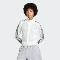adidas 【公式】アディダス adidas ニット クロシェ ファイヤーバード トラックトップ アディダス トップ…
