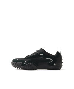 PUMA PUMA MOSTRO XC PRIME PUMA BLACK-FLAT MID GRAY �A�g���X �V���[�Y�E�C �X�j�[�J�[ �u���b�N�y���������z