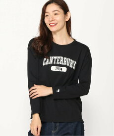 【SALE／30%OFF】canterbury (W)ロングスリーブティ カンタベリー トップス カットソー・Tシャツ ネイビー ブラック ブルー【送料無料】