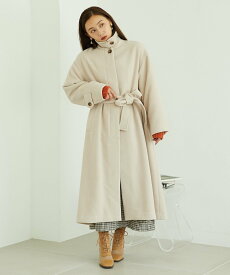 【SALE／40%OFF】MISCH MASCH ステンカラーコート ミッシュマッシュ ジャケット・アウター ステンカラーコート ベージュ ブラック ブラウン【送料無料】