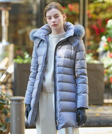 【SALE／10%OFF】DRESSTERIOR 【CLASSY.12月号掲載/フード&ファー取り外し可】ブルーFOXファー ホワイトグースダウン ドレステリア ジャケット・アウター ダウンジャケット・ダウンベスト グレー ブラック【送料無料】