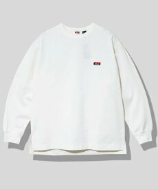 GSC MENS SELECT NANGA/ナンガ ECO HYBRID BOX LOGO EMBROIDERY L/S TEE (MENS) ゴースローキャラバン トップス カットソー・Tシャツ ブラック ホワイト【送料無料】
