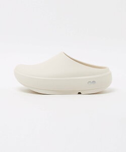 UNITED ARROWS green label relaxing ��OOFOS��OOCLOOG PLUS �T���_�� ���i�C�e�b�h�A���[�Y �O���[�����[�x�������N�V���O �V���[�Y�E�C �T���_�� �x�[�W�� �u���b�N�y���������z