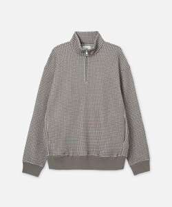 SEAGREEN ONI WAFFLE HALFZIP PULLOVER �^�g���X�R���Z�v�g�X�g�A �g�b�v�X �X�E�F�b�g�E�g���[�i�[ �l�C�r�[ �u���b�N�y���������z