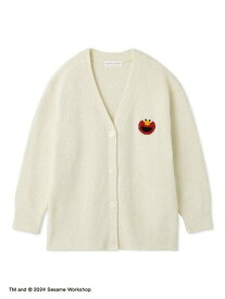 SESAME STREET MARKET 【SNIDEL HOME】【UNISEX】ワンポイントカーディガン セサミストリートマーケット インナー・ルームウェア その他のインナー・ルームウェア イエロー ベージュ ネイビー【送料無料】